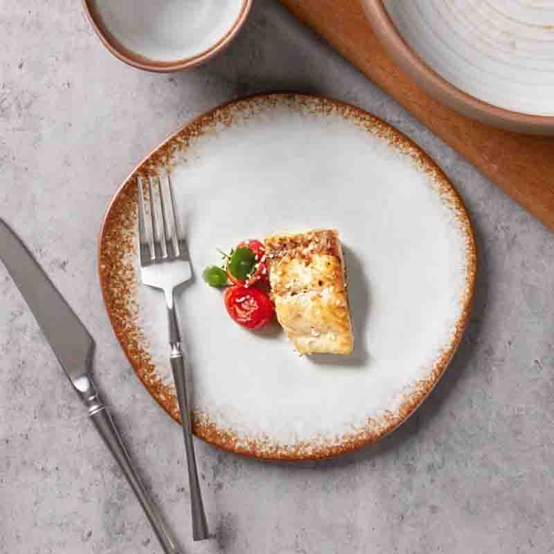Durable Porcelain Restaurant Plate 상업용 레스토랑 접시