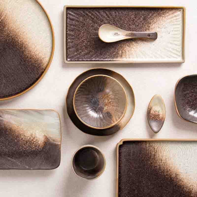 Hotel Porcelain Plate Set 공장 도매 도자기 식기류 생산