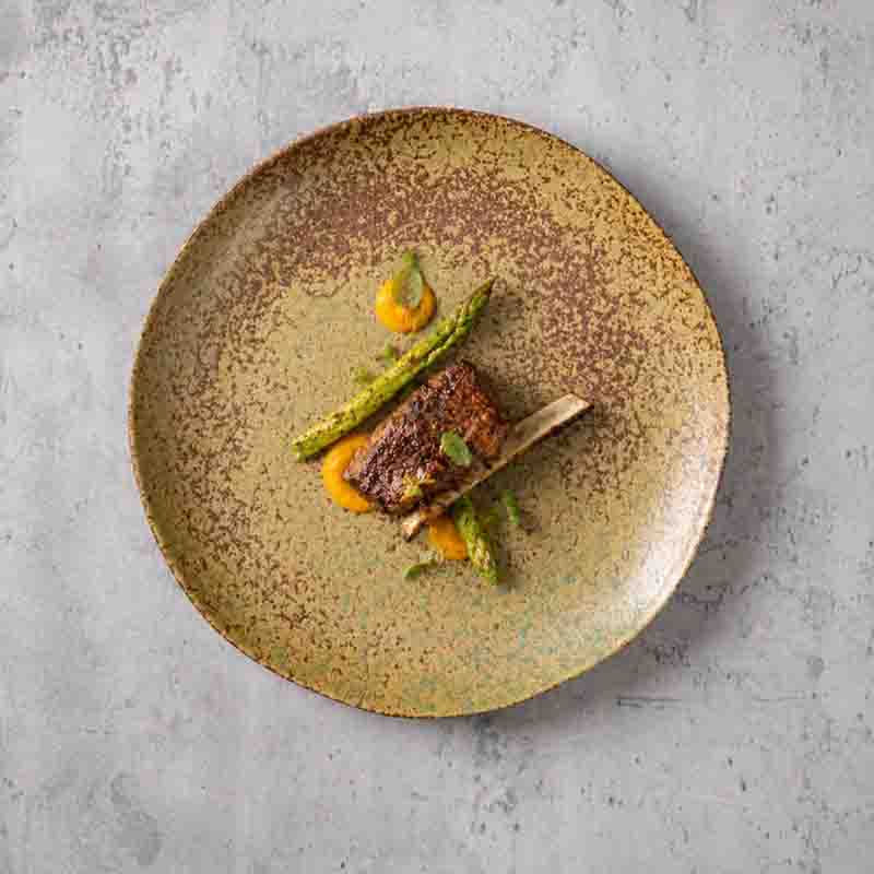Hotel Porcelain Dinnerware 호텔 도자기 식기 컬렉션