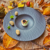 Stars Hotel Michelin 레스토랑을 위한 석기 수프 접시