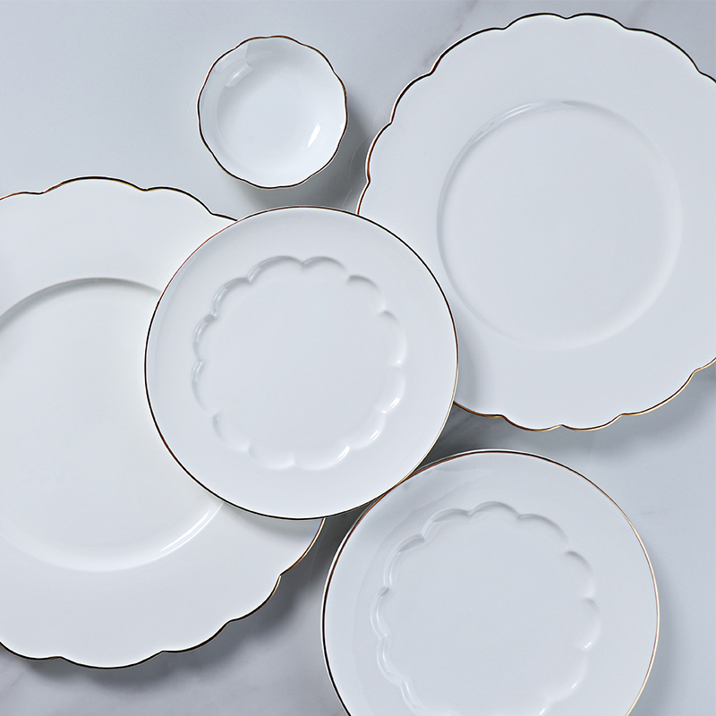 고급 본차이나 식기류 식기 세트 럭셔리