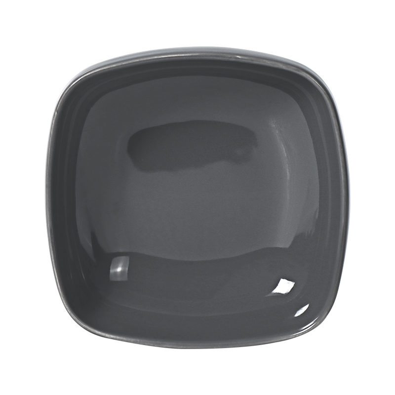 푸드 블로거를 위한 세라믹 딥 플레이트 사각 그릇 