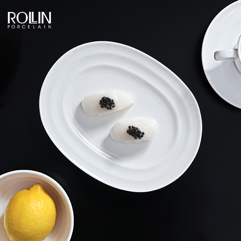 레스토랑용 Platos De Ceramica Blanco