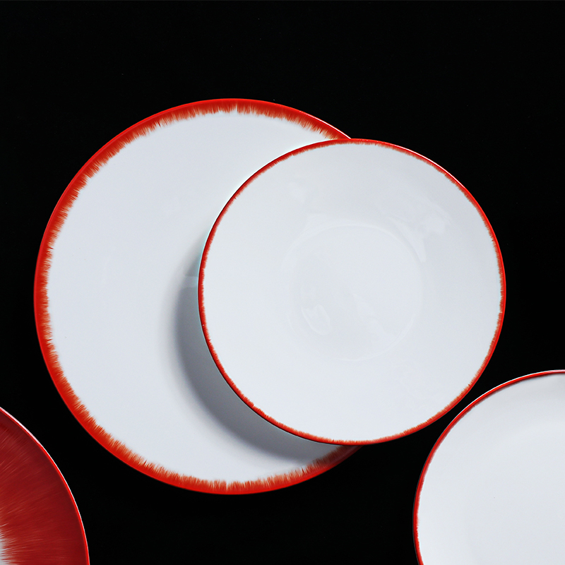 호텔 레스토랑을 위한 BILY Chinese 완전한 저녁 식사 세트 Bone China 식기류 세트 