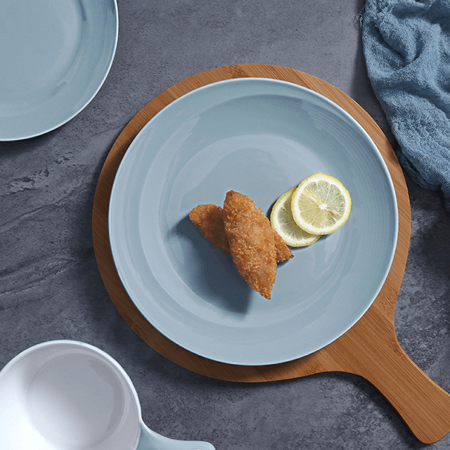 북유럽 접시 세트 럭셔리 디너 세트 세라믹 식기 세트 식탁 접시 세라믹 그릇과 접시 세트