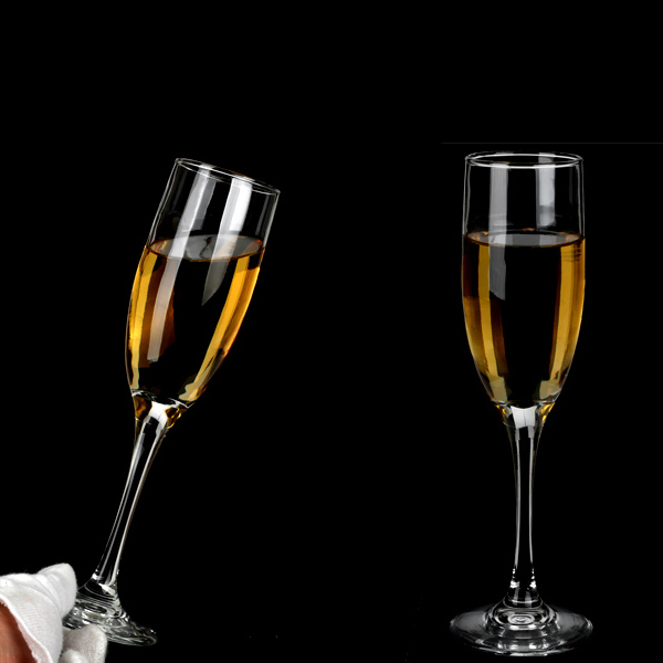 유리제 선물 세트 주문을 받아서 만들어진 호텔 상품 대중음식점 식기 6oz 7.5oz 플루트 유리