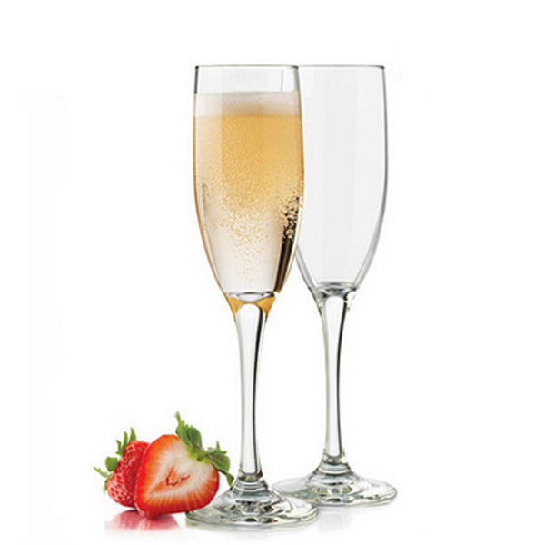 유리제 선물 세트 주문을 받아서 만들어진 호텔 상품 대중음식점 식기 6oz 7.5oz 플루트 유리