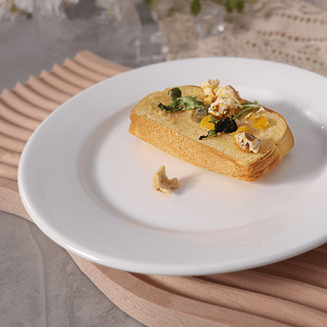 대중음식점 호텔을 위한 백색 주문 세라믹 당 전채 판 사기그릇 큰 접시