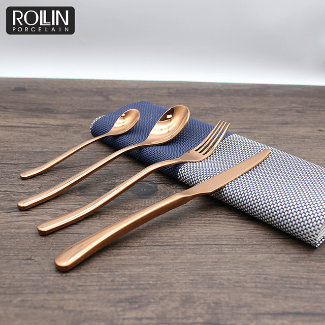 대중음식점 양식기 식기 칼붙이 고정되는 금 304 스테인리스 칼 칼붙이 