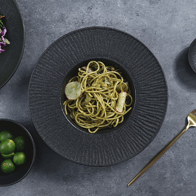 조주 석기 스시 접시 세트 세라믹 사각형 나무 접시 세트 요리 레스토랑 공급을위한 고급 식기류