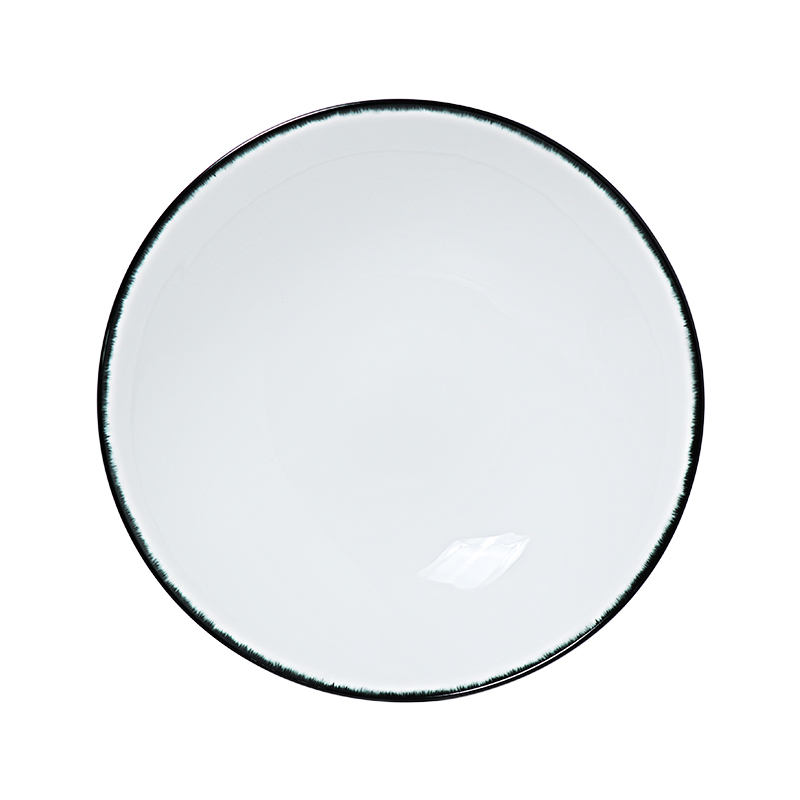 미니멀리스트 본차이나 디너 세트 고급 도자기 레스토랑 플레이트 세트 식기류