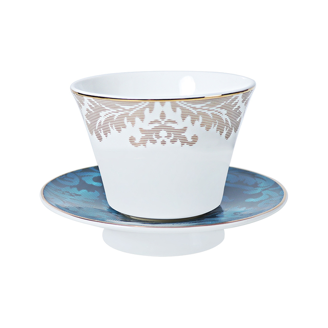 대중음식점을 위한 뼈 중국 아랍 커피와 차 컵 세트