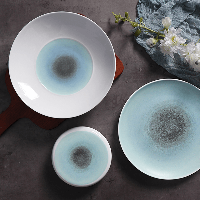 이탈리아 식기류 식기 프렌치 매트 그릇 디너 세트