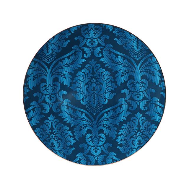 대중음식점을 위해 놓이는 북유럽 식기 세트 금 변죽 뼈 중국 판