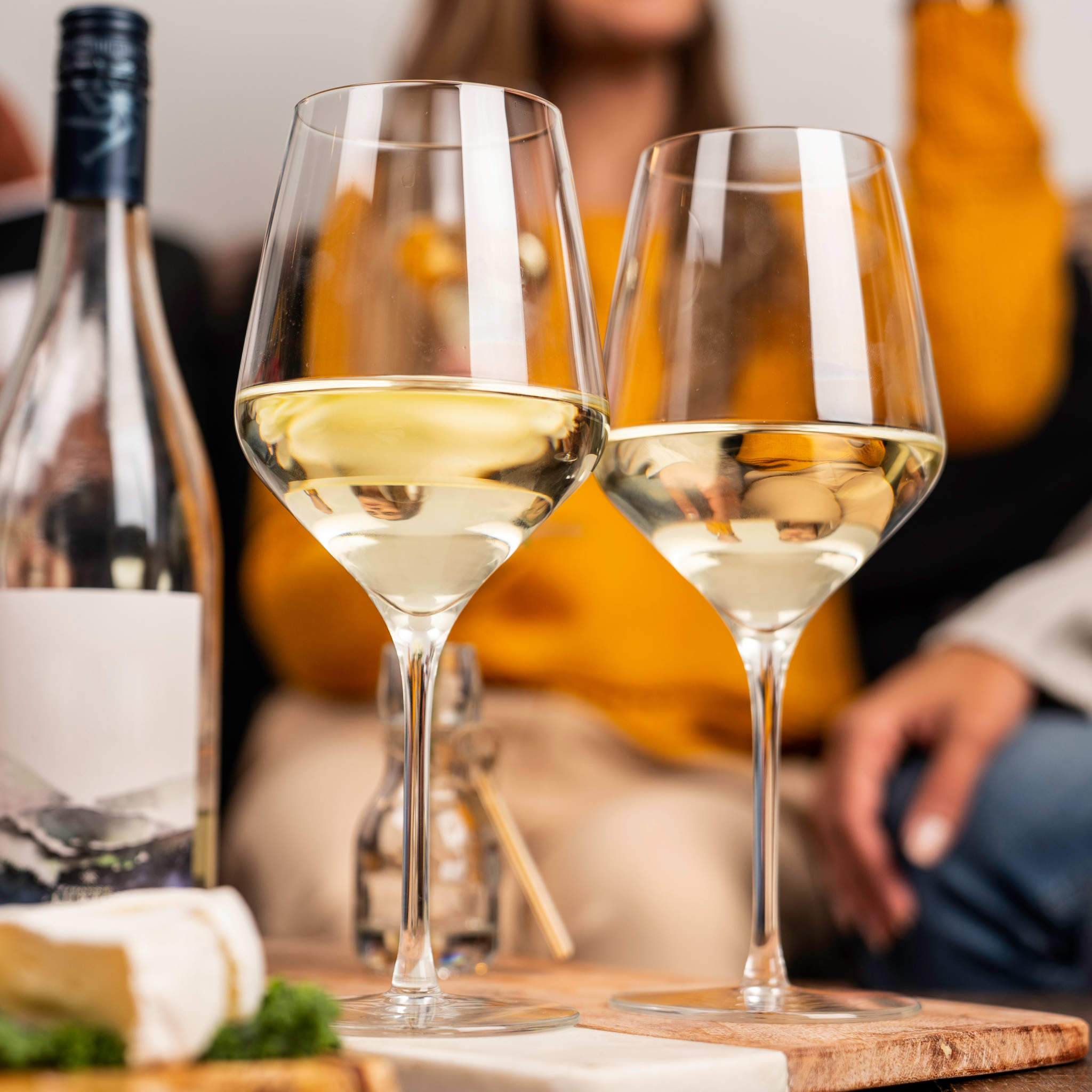 16온스 무연 환대 술잔 각진 그릇 와인 잔