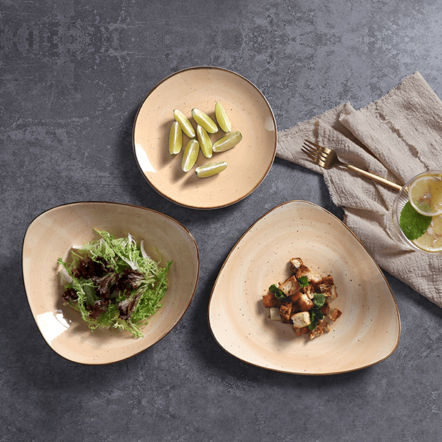 가정 용품 식당 요리 아침 식사 접시 현대적인 대형 이탈리아 세라믹 터키 플래터