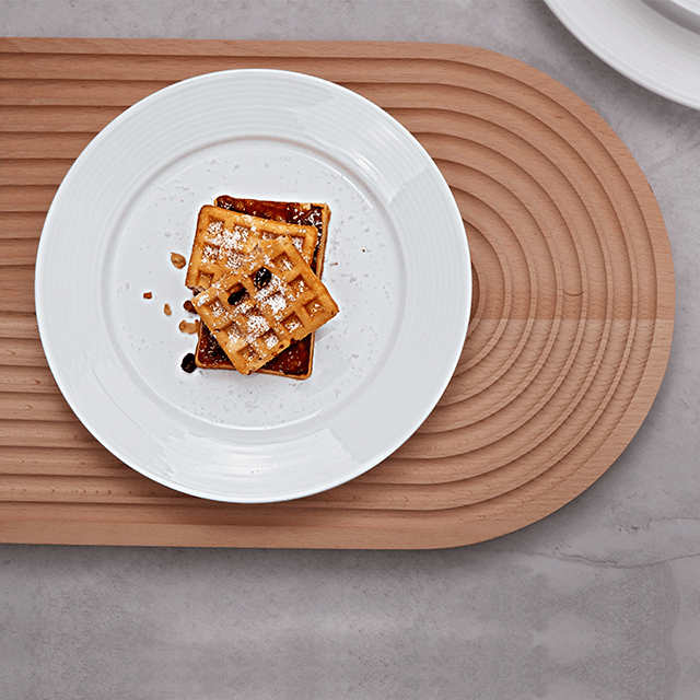 화이트 도자기 디너 플레이트 세트 세라믹 접시