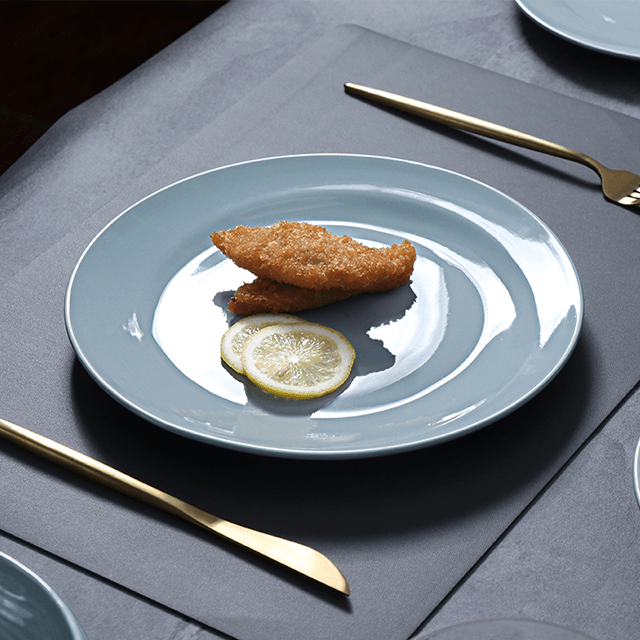 북유럽 접시 세트 럭셔리 디너 세트 세라믹 식기 세트 식탁 접시 세라믹 그릇과 접시 세트