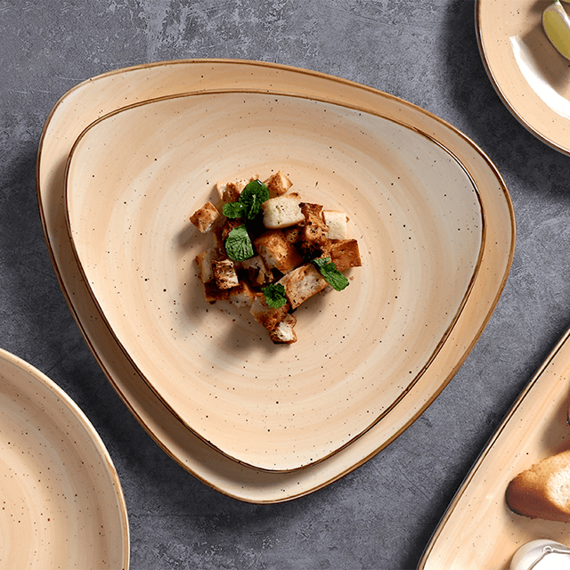 가정 용품 식당 요리 아침 식사 접시 현대적인 대형 이탈리아 세라믹 터키 플래터